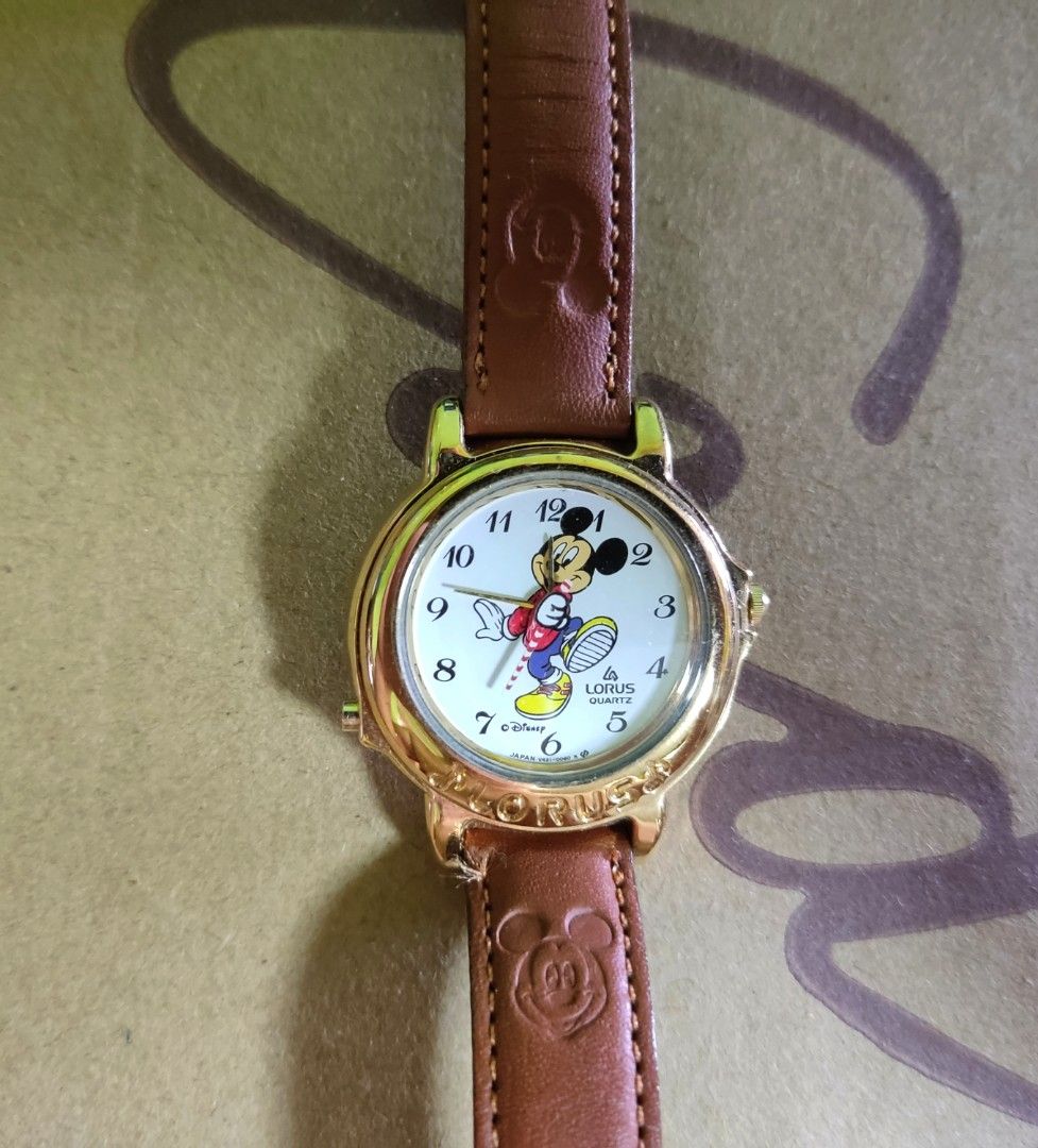 Lorus musical cheap mickey mouse watch