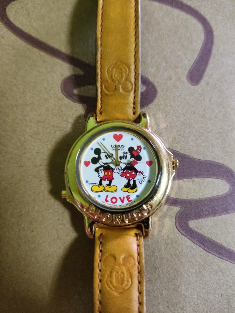 Lorus musical mickey mouse clearance watch values