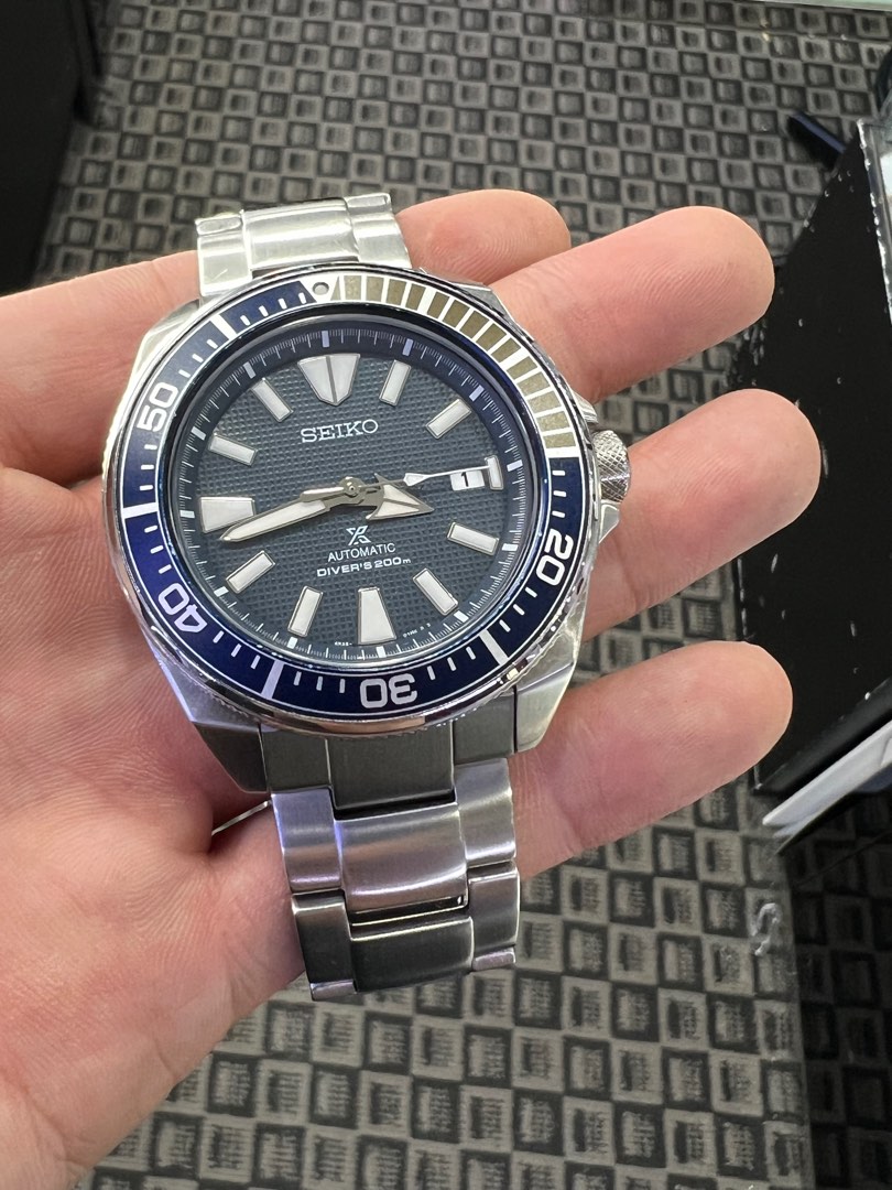 SEIKO PROSPEX SAMURAI DIVERS 200M AUTOMATIC SRPB49K1 Men s