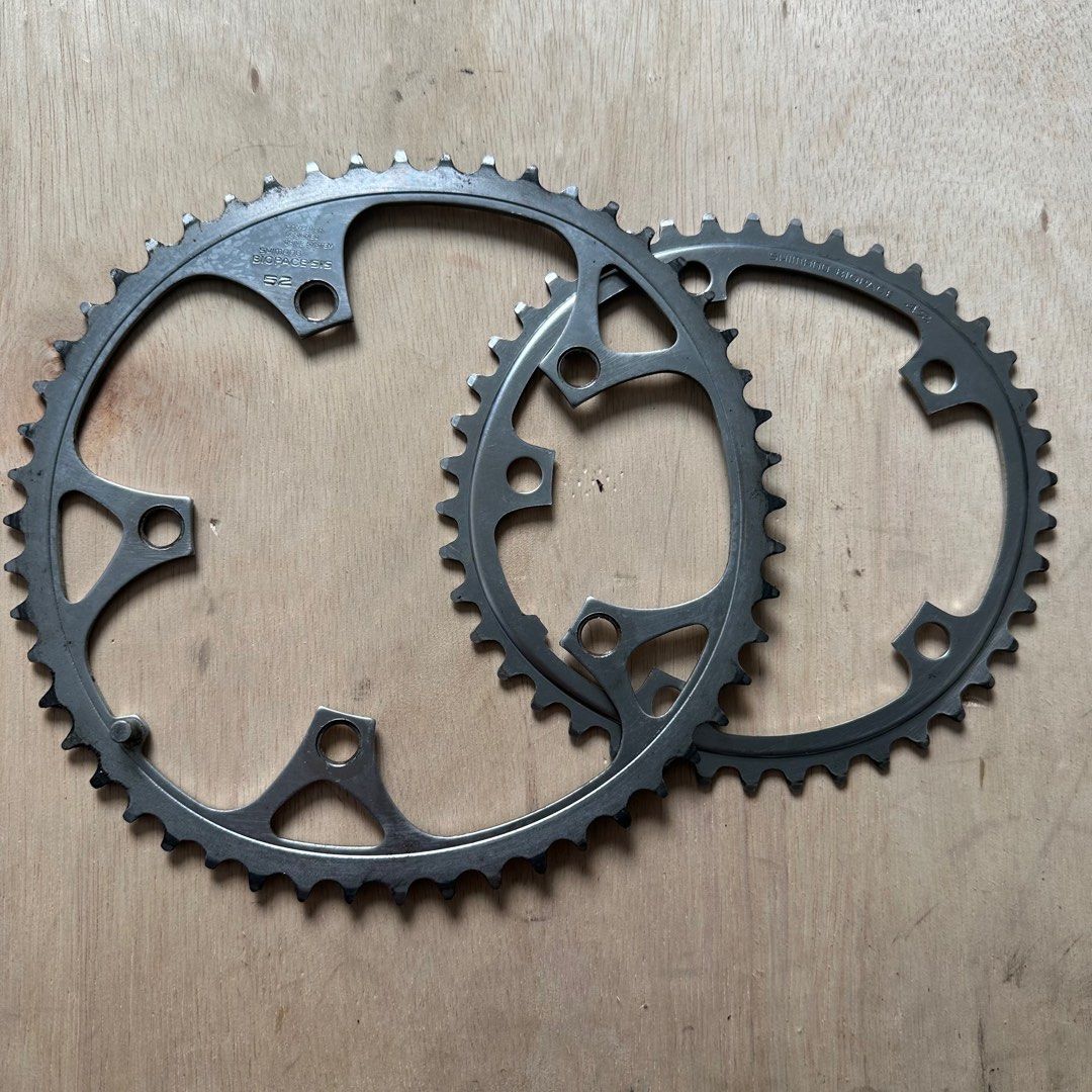 Shimano Biopace 52 42 Chainring Oval Sports Equipment Bicycles