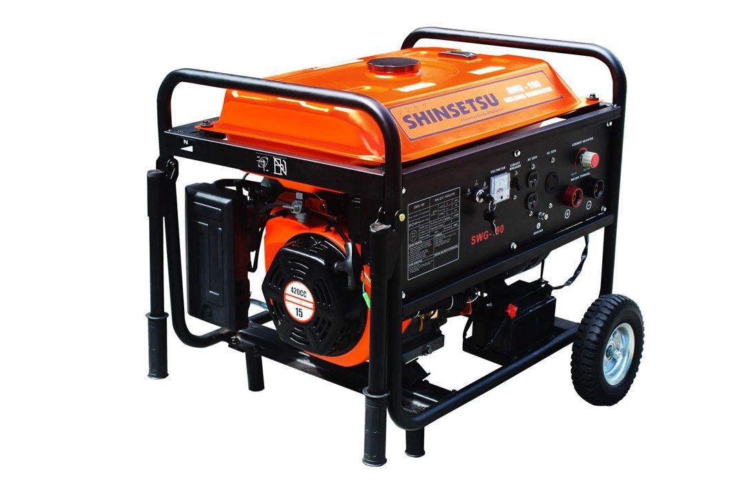 SHINSETSU SWG-190 WELDING GENERATOR (Category: Construction Tools & Equipment) located in Cavite. Submitted by majacab (Listing ID 1272547651, Image 1). Description: Used but not overused not working since not used for long time For interested chat through carousel negotiable.
