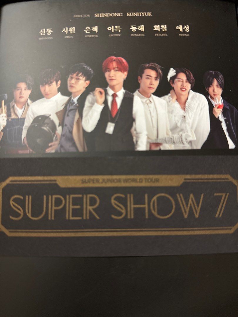 SJ SS7 Super Show 7 DVD 連小卡, 興趣及遊戲, 收藏品及紀念品, 韓流