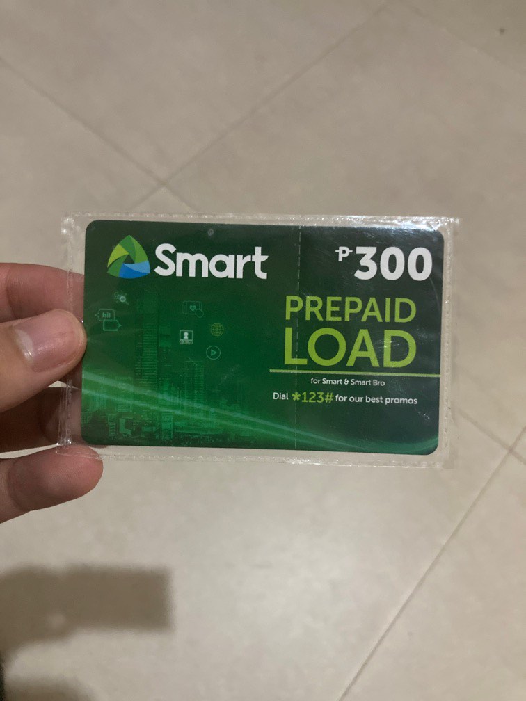 SMART 300 PESOS PREPAID LOAD (SEALED), Mobile Phones & Gadgets, Mobile ...