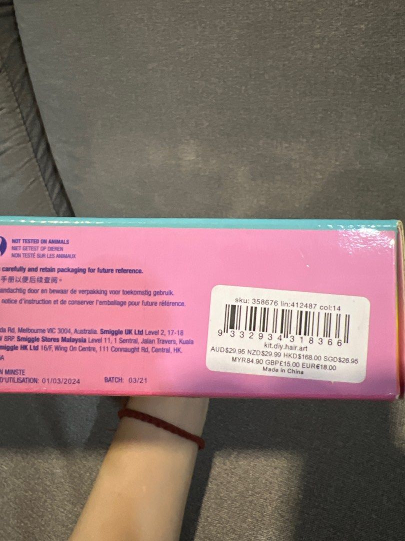 Smiggle Hair Art Set, Hobbies & Toys, Toys & Games on Carousell