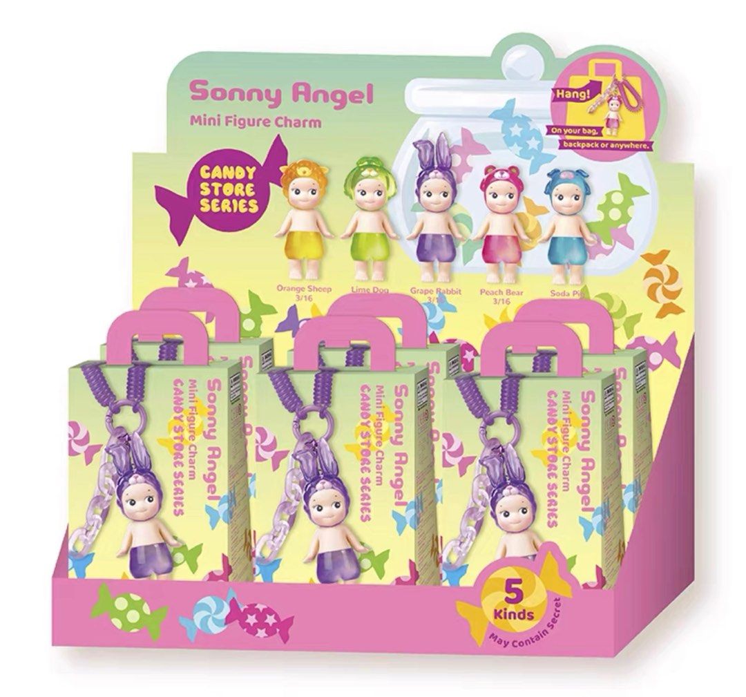 SONNY ANGEL CANDY STORE SERIES MINI FIGURINES / FULL SET / SINGLE BLIND BOX / ABLe to choose