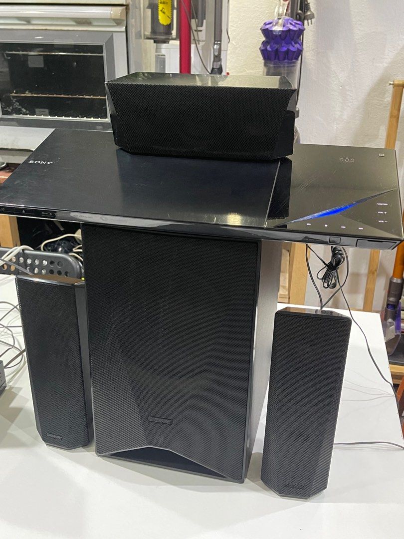 SONY HOME THEATER 5.1 Speaker, Audio, Soundbars, Speakers & Amplifiers on Carousell