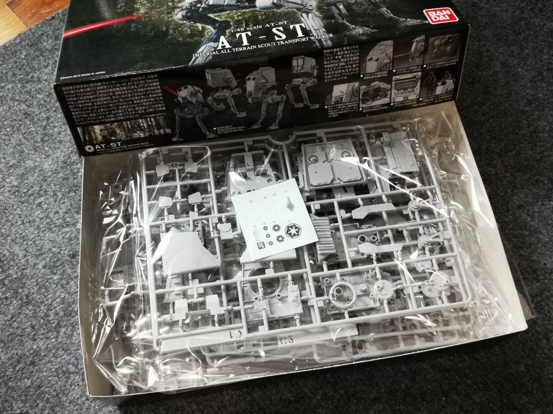 Star Wars ATST model kit Bandai, Hobbies & Toys, Toys & Games on Carousell