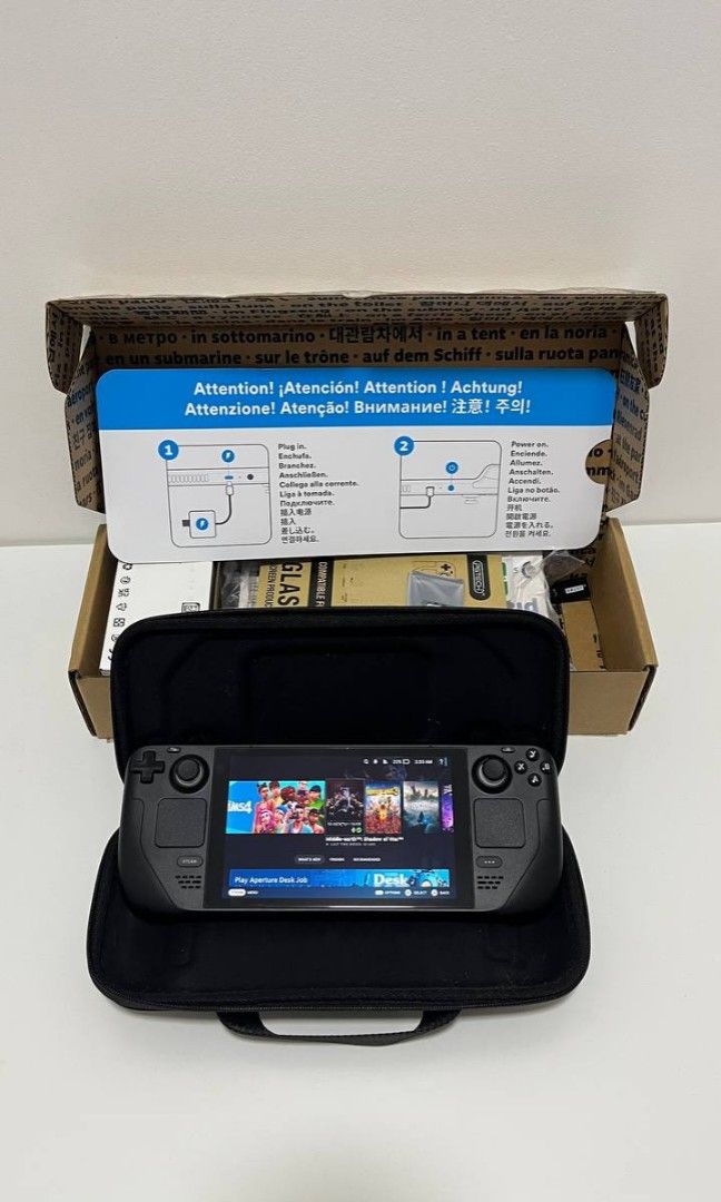 Steam Deck 1Tb, Video Gaming, Video Game Consoles, Others on Carousell