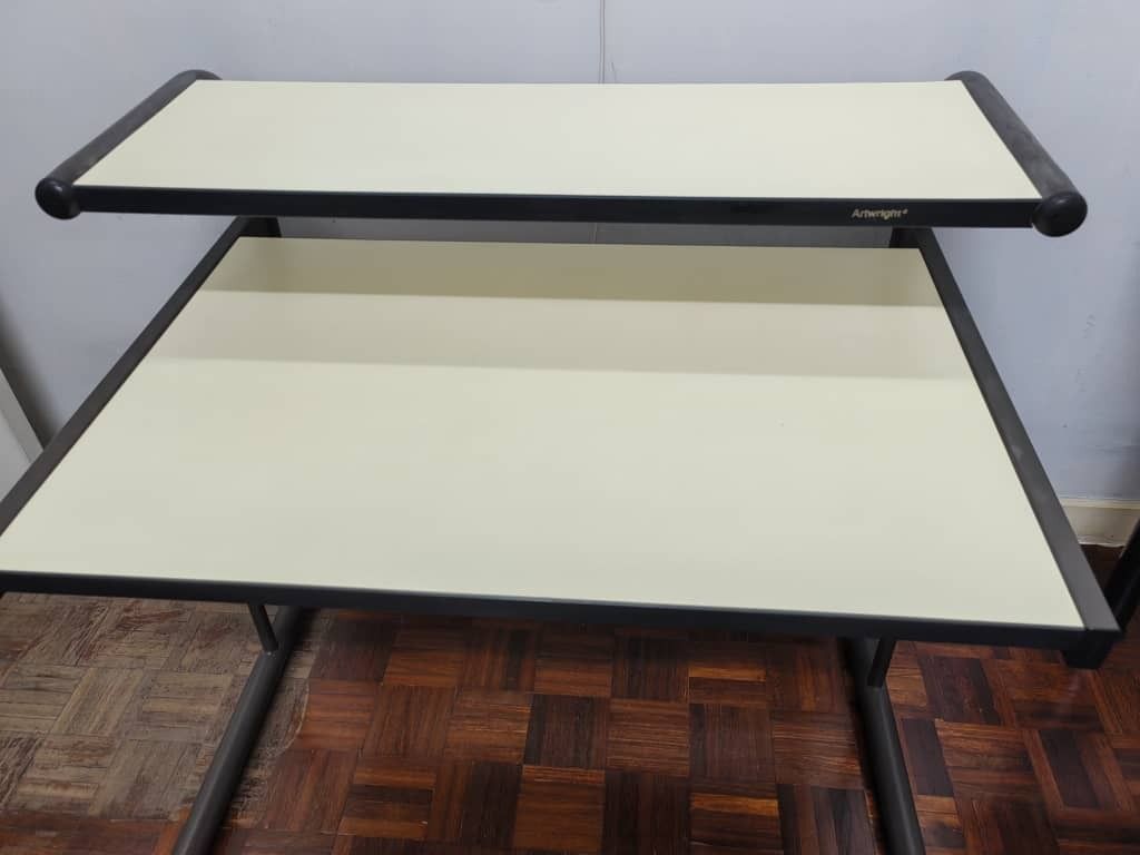 Artwright Steel Two Tier - Study/ Office Table, Furniture & Home Living ...