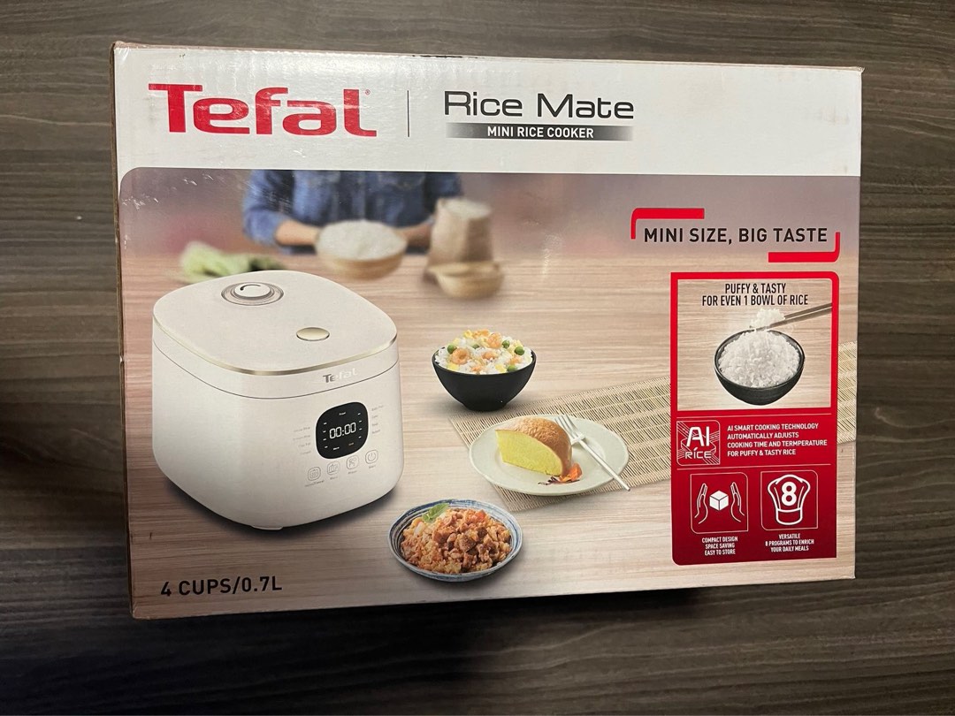 Tefal Mini Rice Mate Rice Cooker RK5151, TV & Home Appliances, Kitchen ...