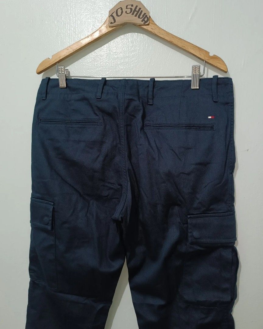 tommy Hilfiger navy blue cargo pants 2x