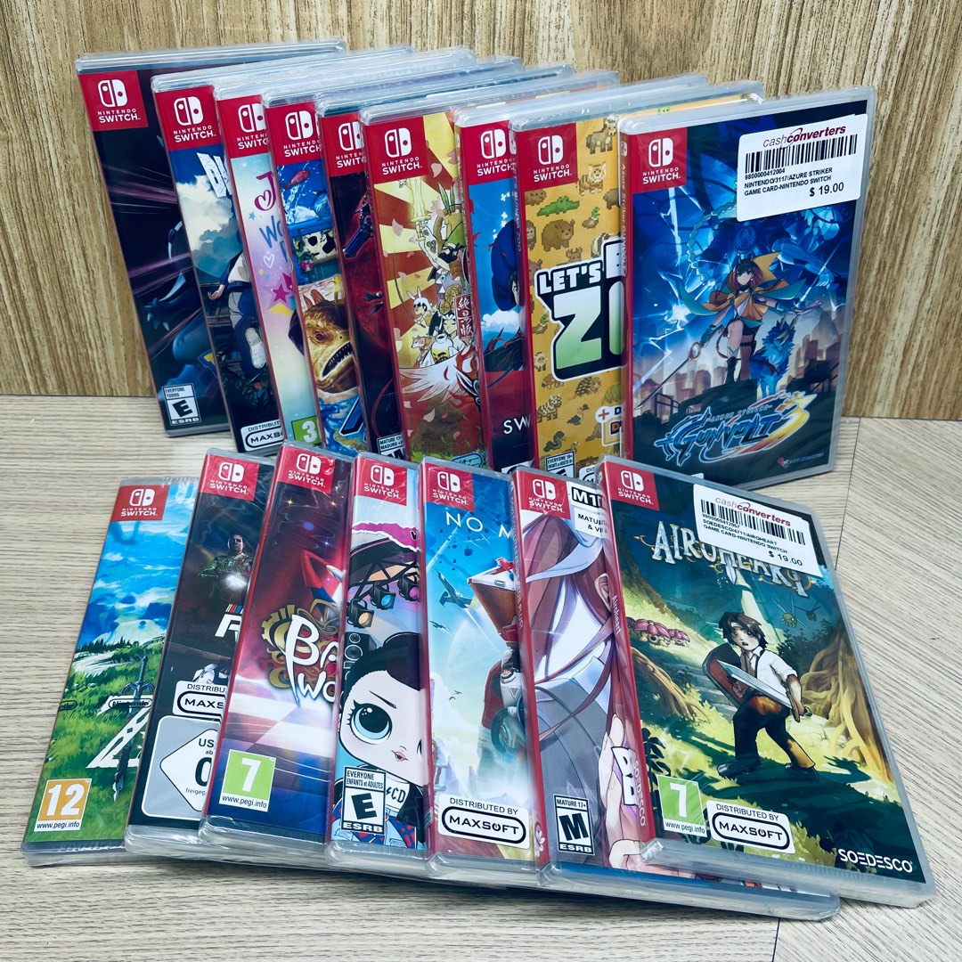 TP NINTENDO Switch Game From 10 29 while stock last Video