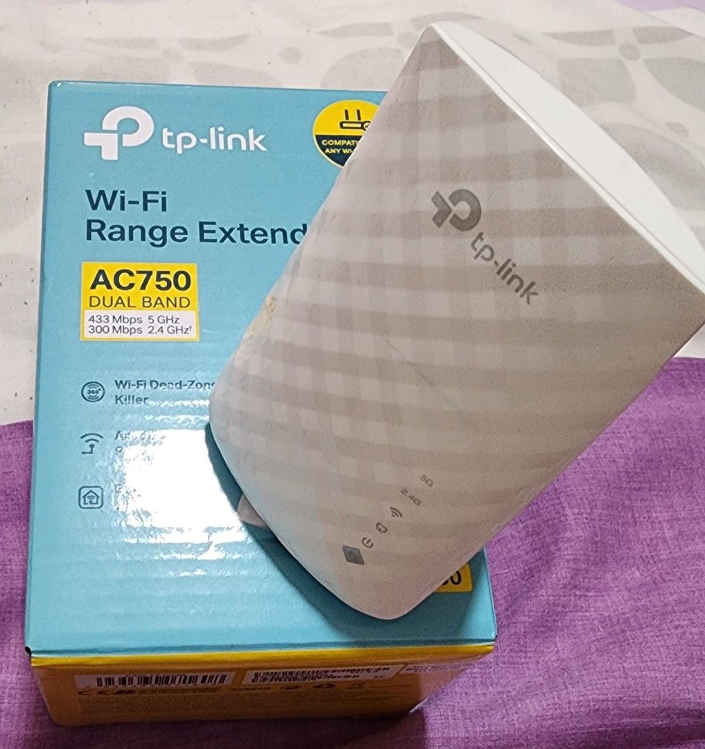 TP-Link RE200 AC750 Dual Band Wi-Fi Range Extender, Computers & Tech, Parts  & Accessories, Networking on Carousell