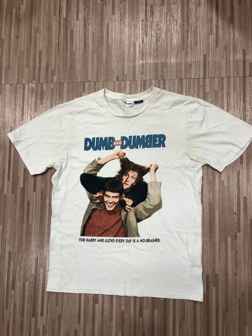 Tshirt Dumb And Dumber, Men's Fashion, Tops &amp; Sets, Formal Shirts on ...