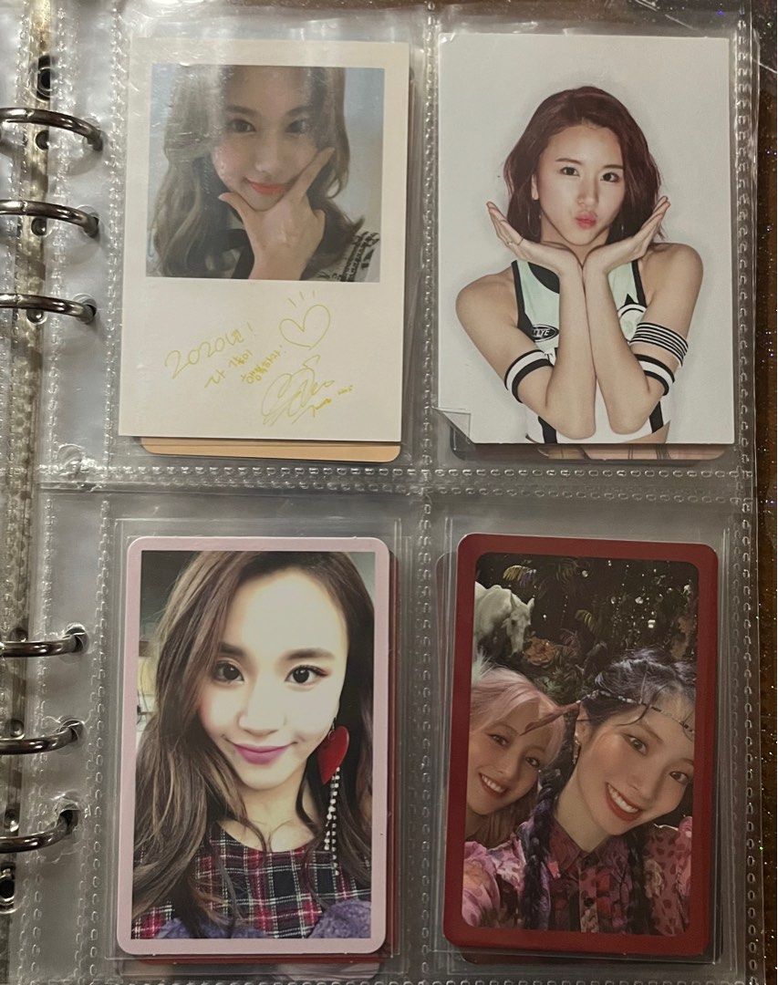 Twice Photocards Assorted (Category: K-Wave Merchandise) located in Manila. Submitted by ysc10 (Listing ID 1272517409, Image 2). Description: Pm for more info/pics Each photocard is ₱120.