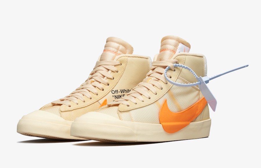 UK 7.5 Off White x Nike Blazer Mid All Hallow s Eve Men s