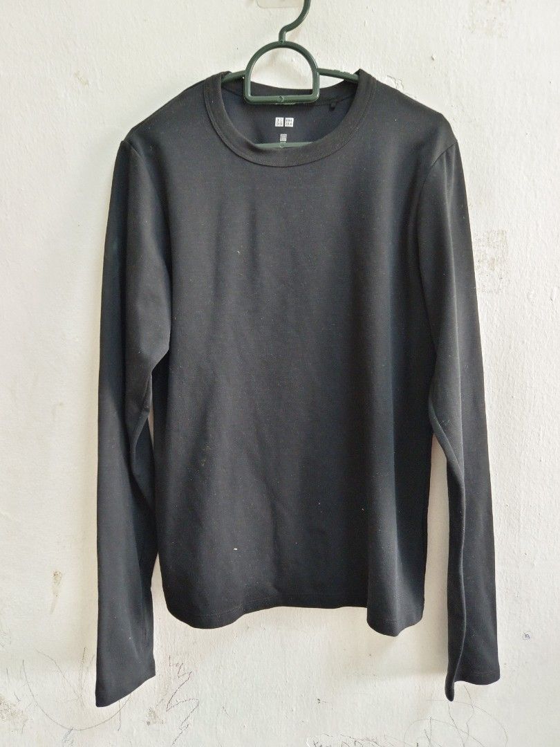 UNIQLO dry ex crew neck long sleeve Women s Fashion Activewear