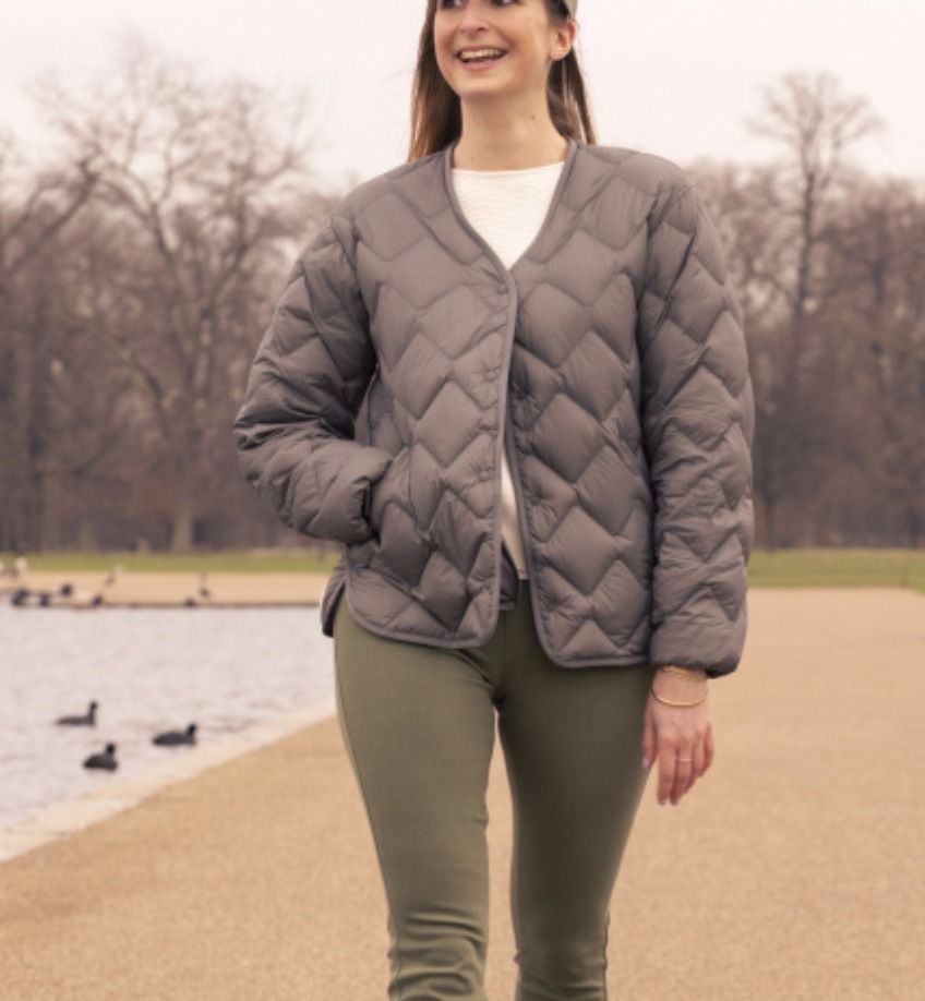 Women ultra light down oversized jacket store