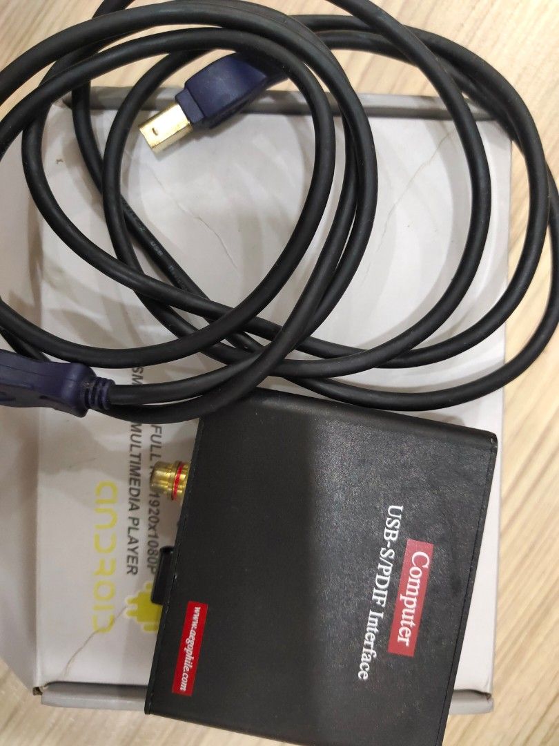 USB to spdif interface, Audio, Other Audio Equipment on Carousell