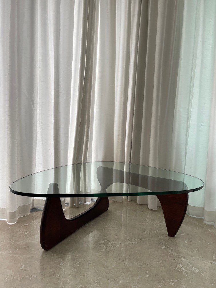 Used Glass Coffee Table, Furniture & Home Living, Furniture, Tables