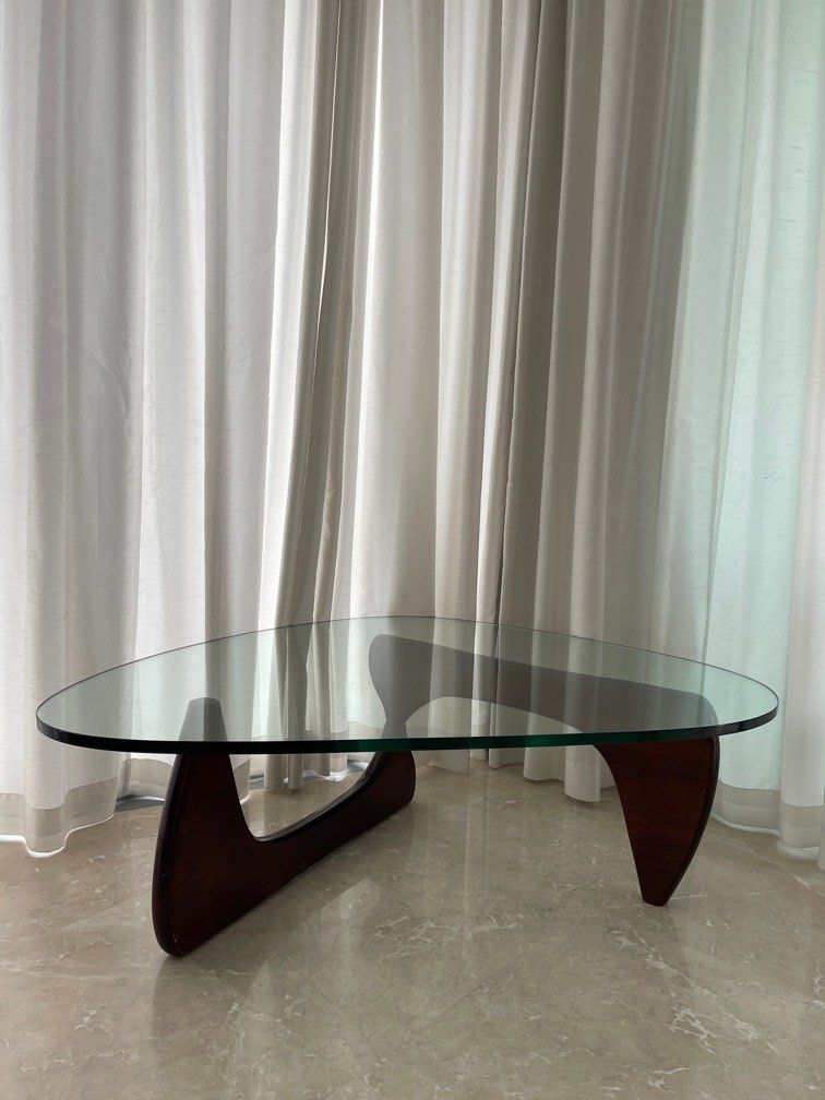 Used Glass Coffee Table, Furniture & Home Living, Furniture, Tables