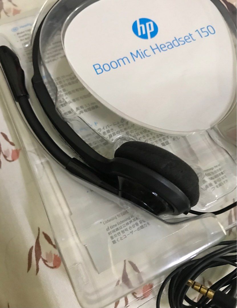 Used HP Boom Mic Headset 150