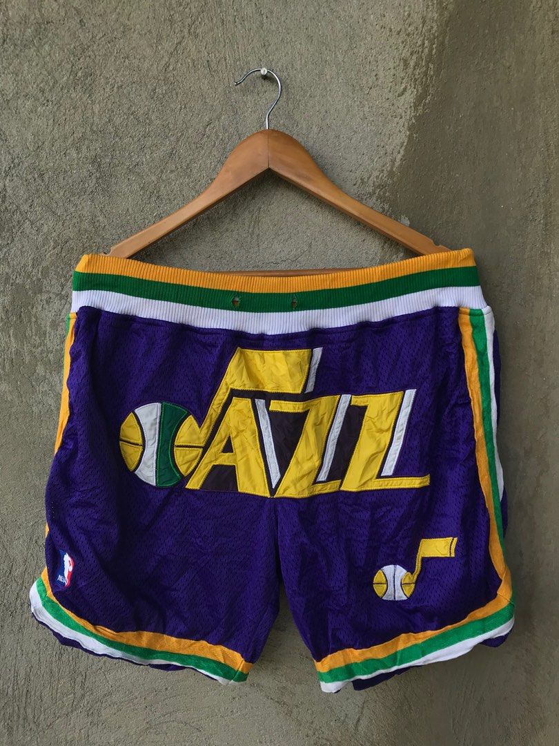 Utah Jazz Just Don Men s Fashion Bottoms Shorts on Carousell