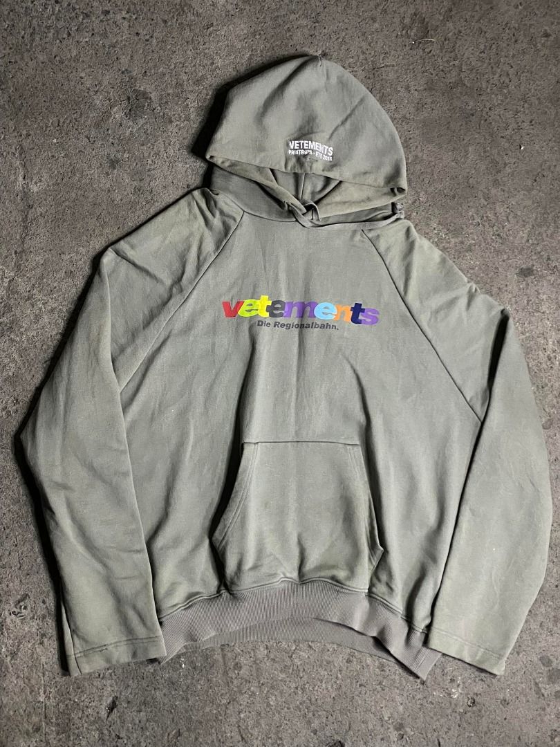 Vetements die regionalbahn best sale hoodie