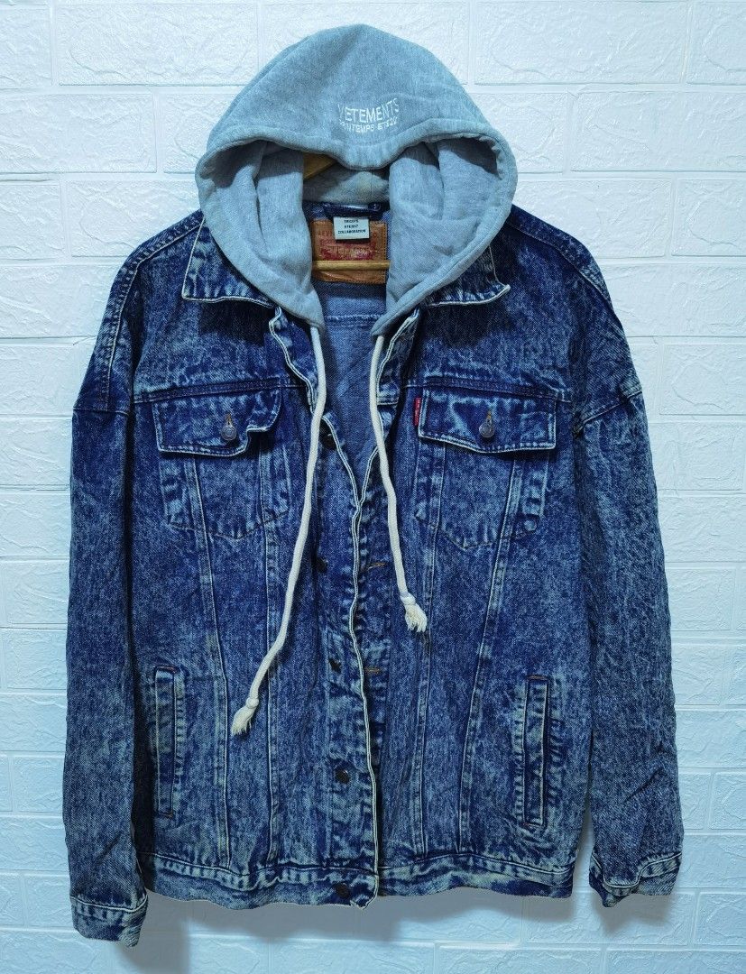 Vetements x Levi s rare denim Luxury Apparel on Carousell