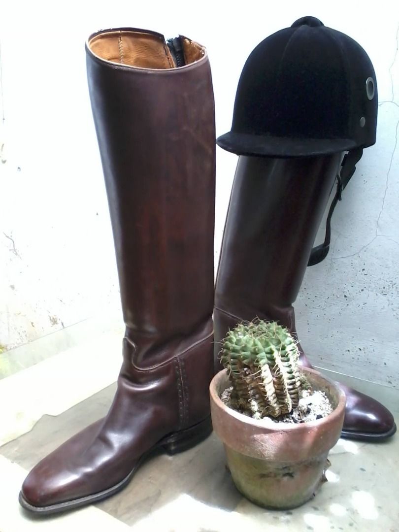 Vintage European Riding Boots Luxury Sneakers Footwear on Carousell