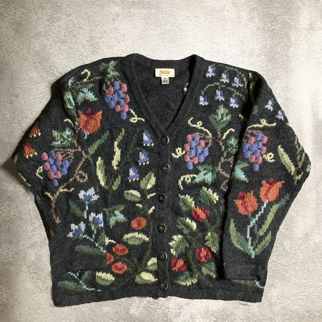 Vintage Talbots Petite Cottagecore Cardigan Women s Fashion
