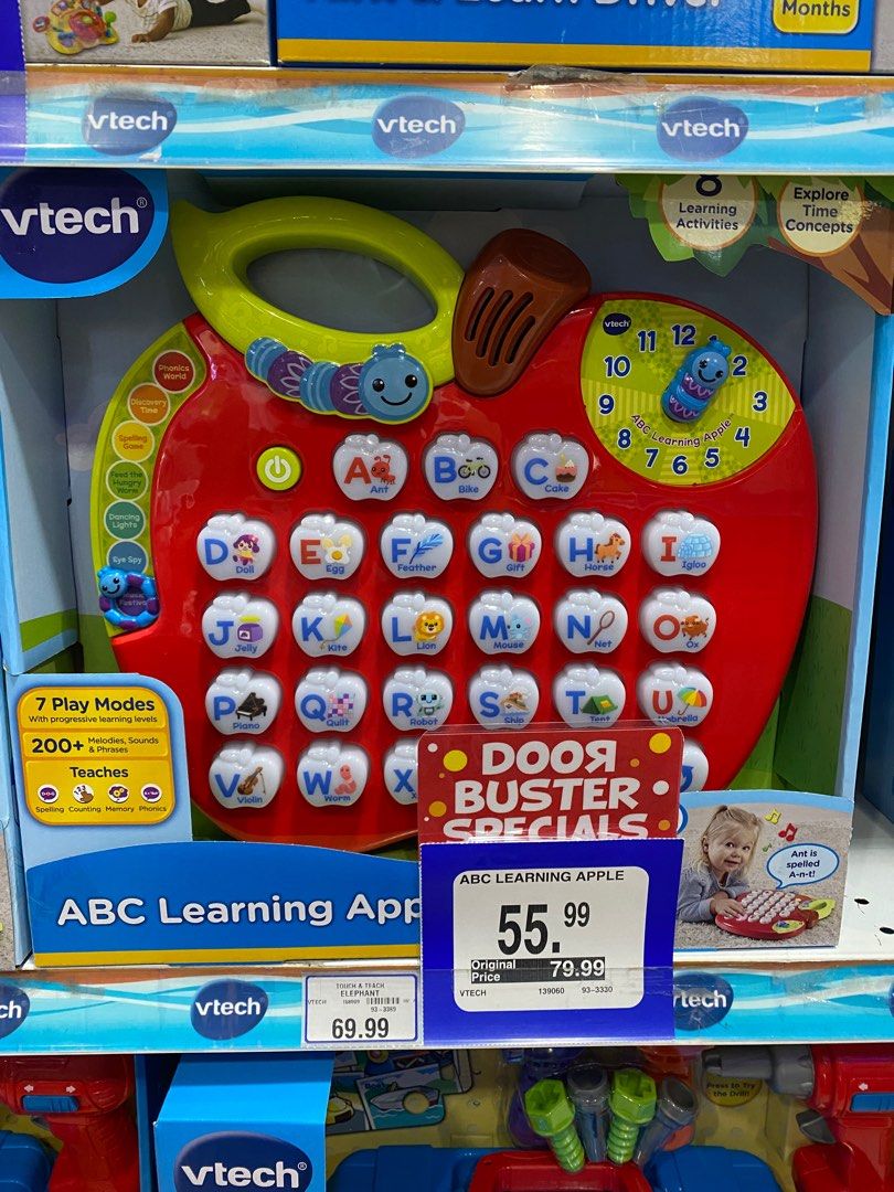 Vtech Alphabet Apple, Hobbies & Toys, Toys & Games on Carousell
