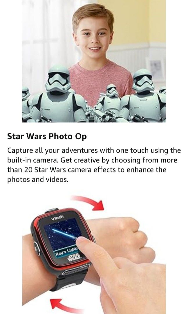 Vtech star wars first order stormtrooper smartwatch on sale