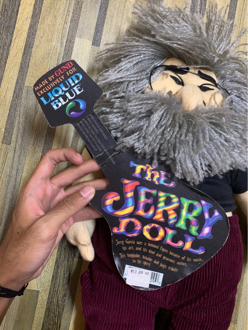 Jerry garcia store plush doll