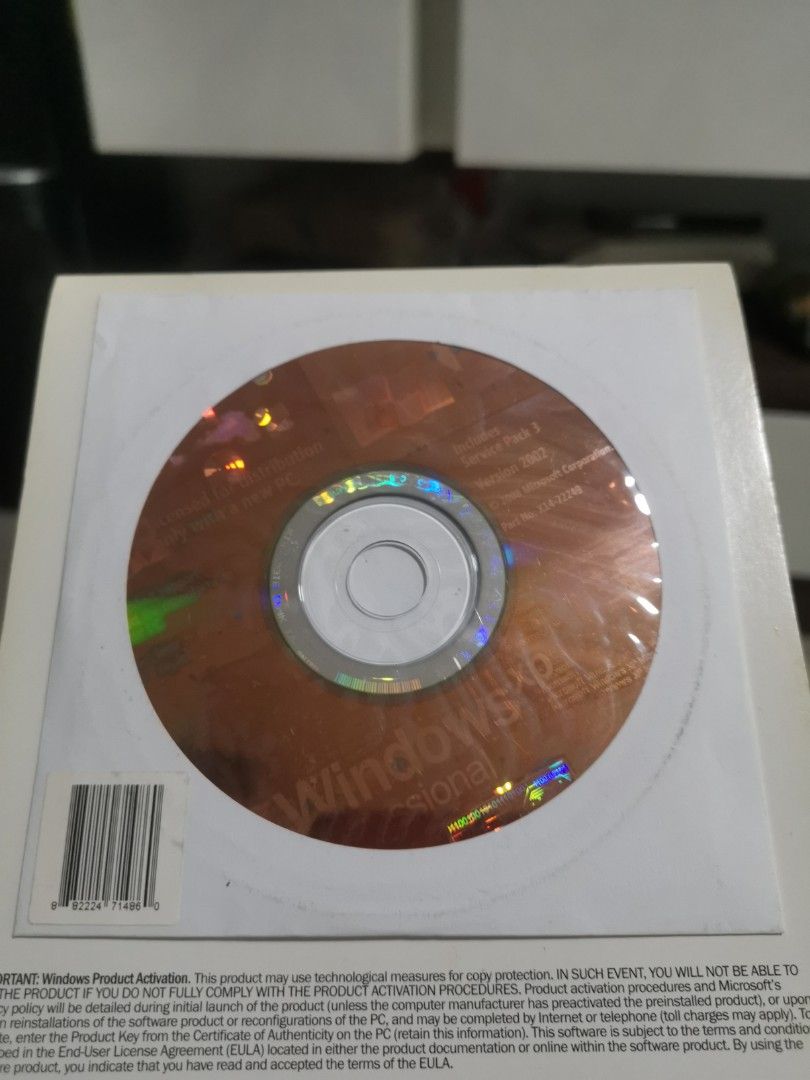 Windows XP Professional original sealed63205788639489112