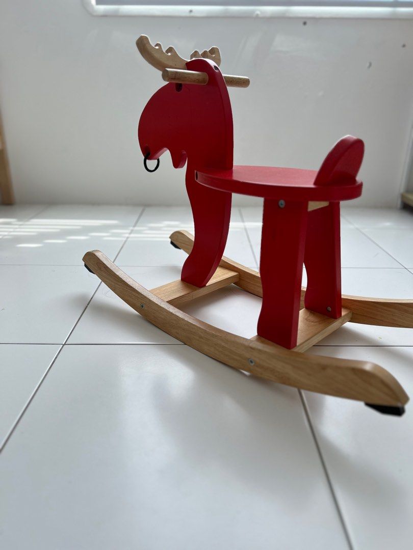 Wooden Rocking horse IKEA