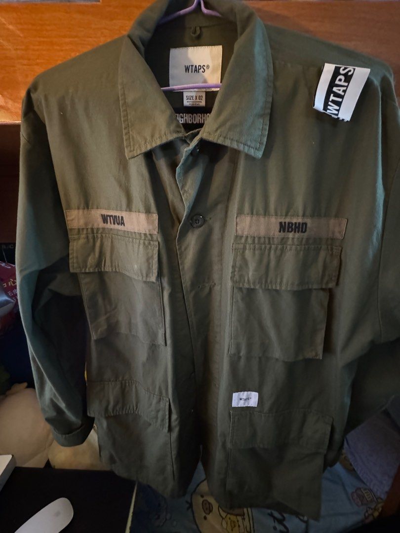 wtaps neighborhood jungle 雙骨, 男裝, 外套及戶外衣服- Carousell