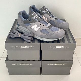 New balance discount 990v4 grey sale