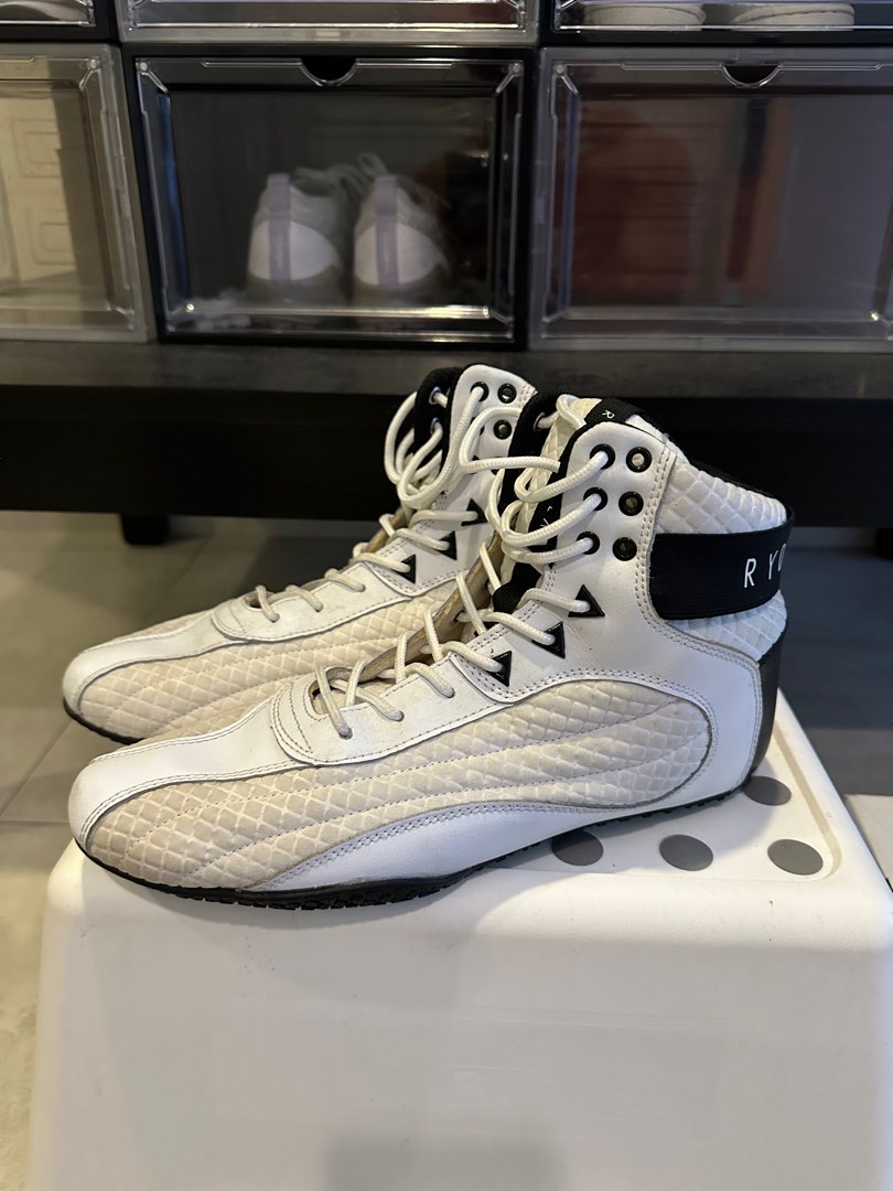 WTS Ryderwear Lifting Shoes D Mark Rogue White