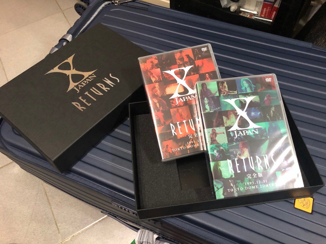 X JAPAN/X JAPAN RETURNS 完全版 DVD-BOX〈初回限… - ミュージック