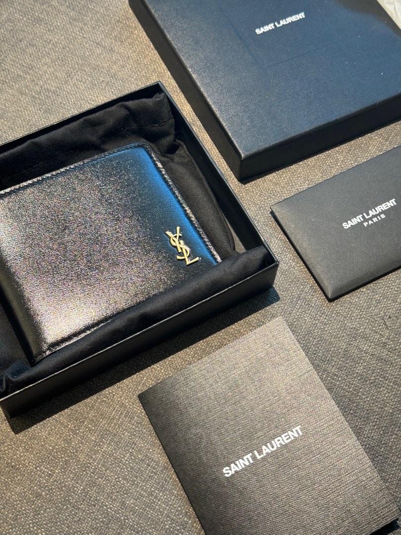 Ysl clearance mens wallet