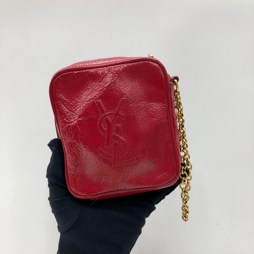 Yves Saint Laurent Red Monogramme Zippy Wallet | N-Cash