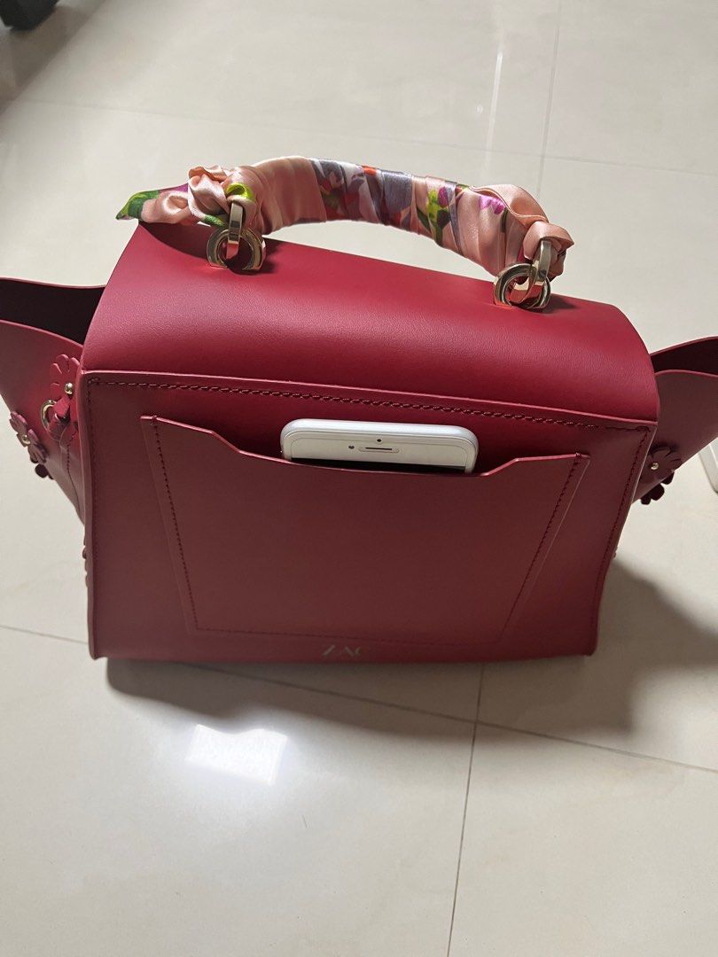 Zac posen red bag hot sale
