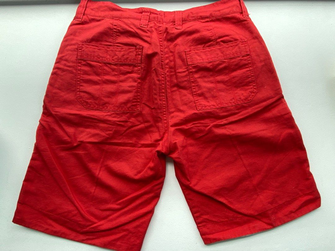 Red short jeans outlet