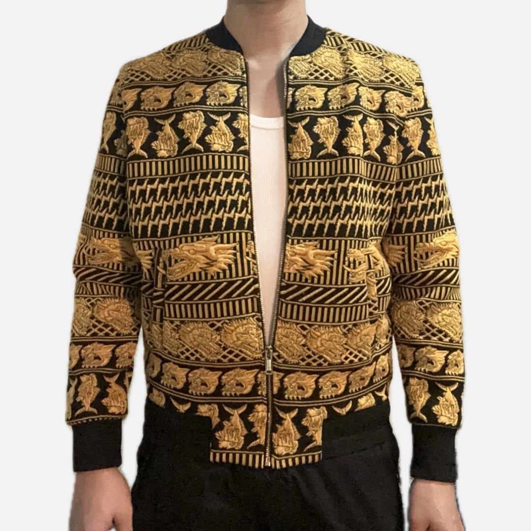 ZARA Men s Jacquard Jacket Size S Preloved Men s Fashion Coats