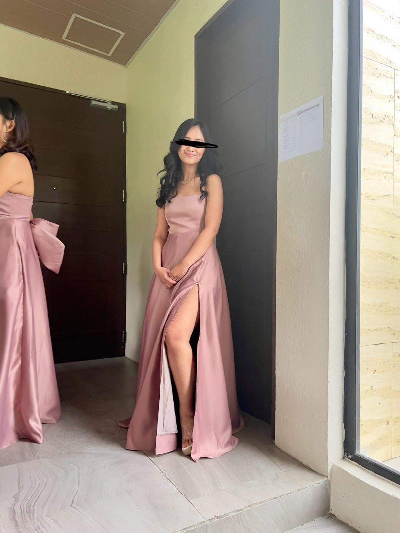 Zoolabel Celestina Custom Fabric (Category: Dresses) located in Makati City. Submitted by abbybit (Listing ID 1272589534, Image 2). Description: Price nego, send your offer. Fabric: duchess satin Other bridesmaids of the same wedding also selling their dresses from zoolabel. See my 2 other listings, and 1 listing here: https://carousell.app.link/sgDV7uQkEFb.