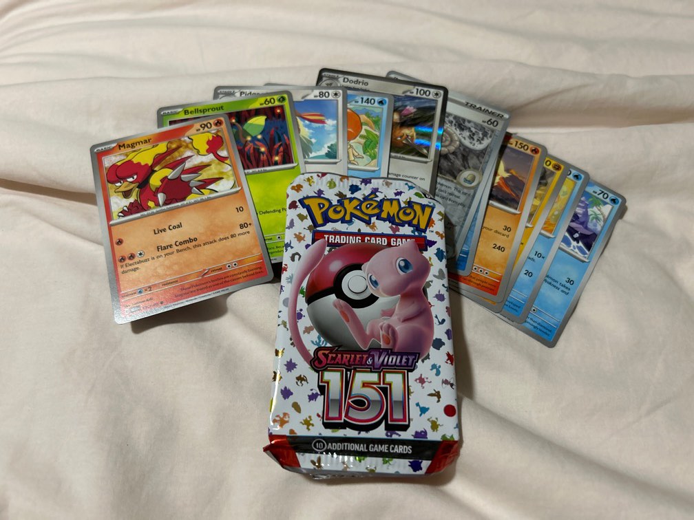 151 Pokémon Scarlet & Violet Common Uncommon and Holo Rare Cards English,  Hobbies & Toys, Toys & Games on Carousell