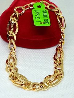 18K Saudi Gold Ladies Bracelet