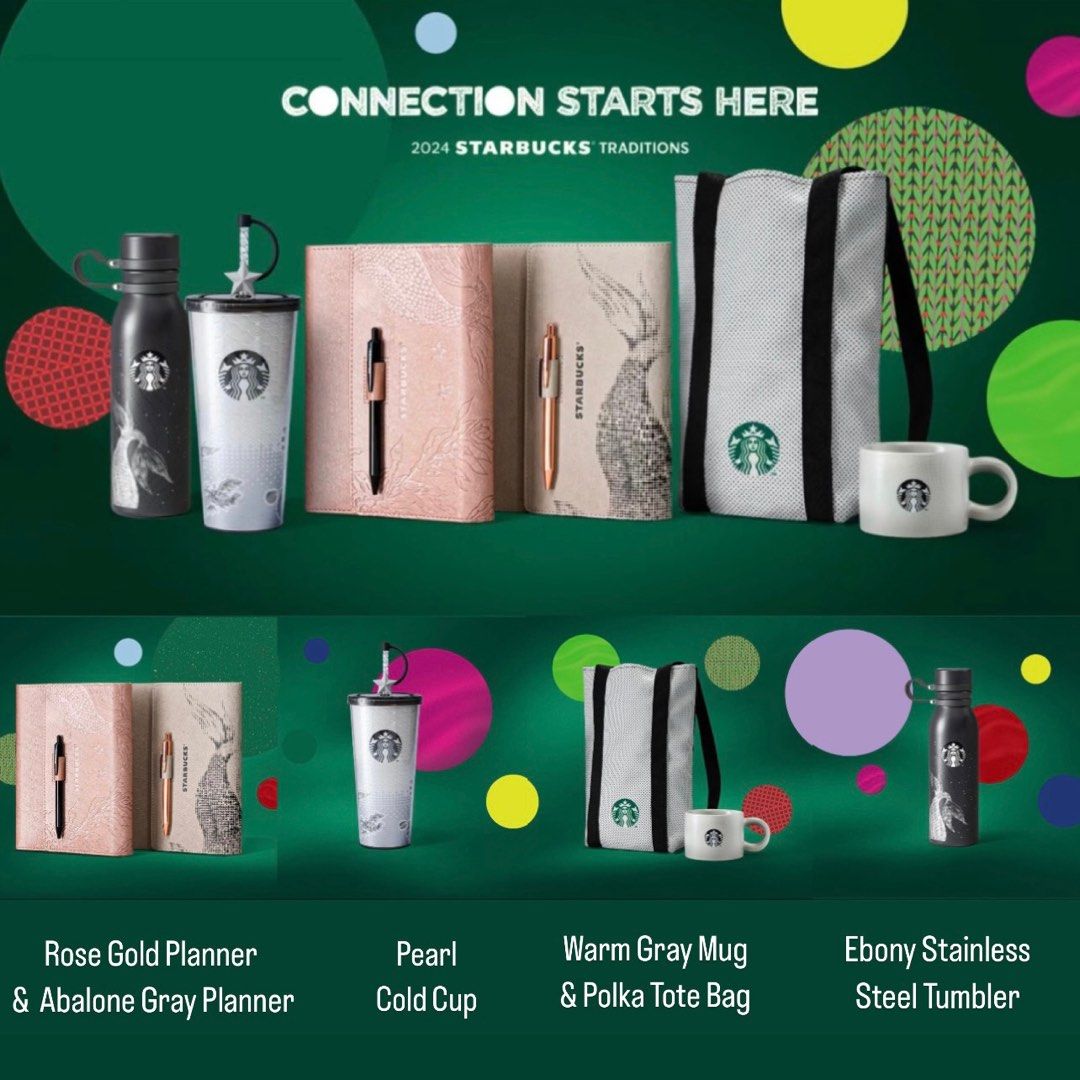 Starbucks Philippines unveils 2024 planners and merchandise in its annual  'Traditions' collection
