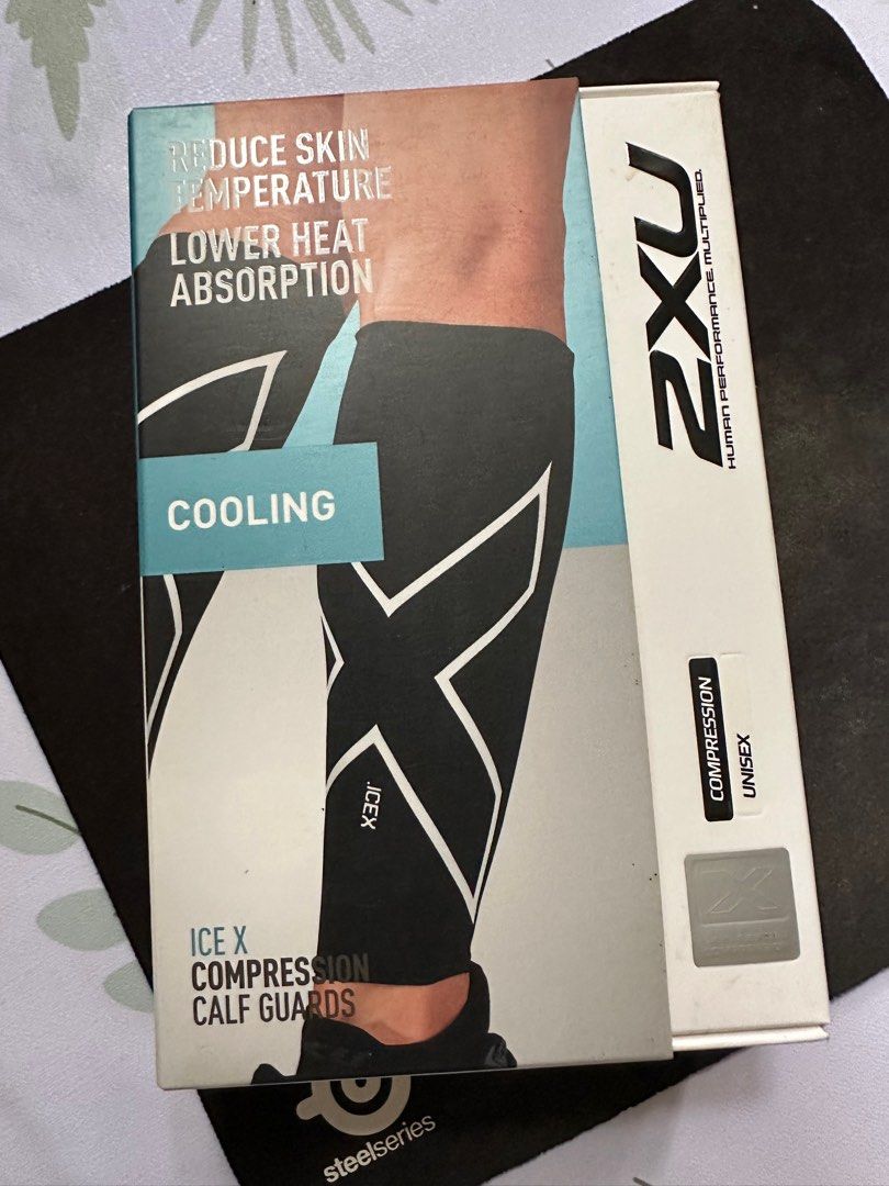 2XU Compression Calf Sleeves XL Black, Men's Fashion, Activewear on  Carousell